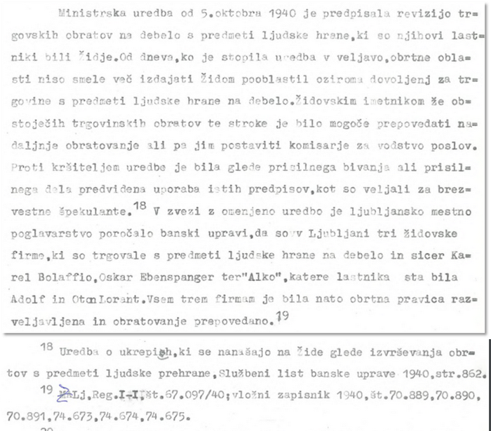 Valenčič, Vlado, Židje v preteklosti Ljubljane. 1992, str. 122.